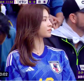 【堂安律の彼女】明松美玖がテレビに映り超美人と話題！アジアカップサッカー日本代表